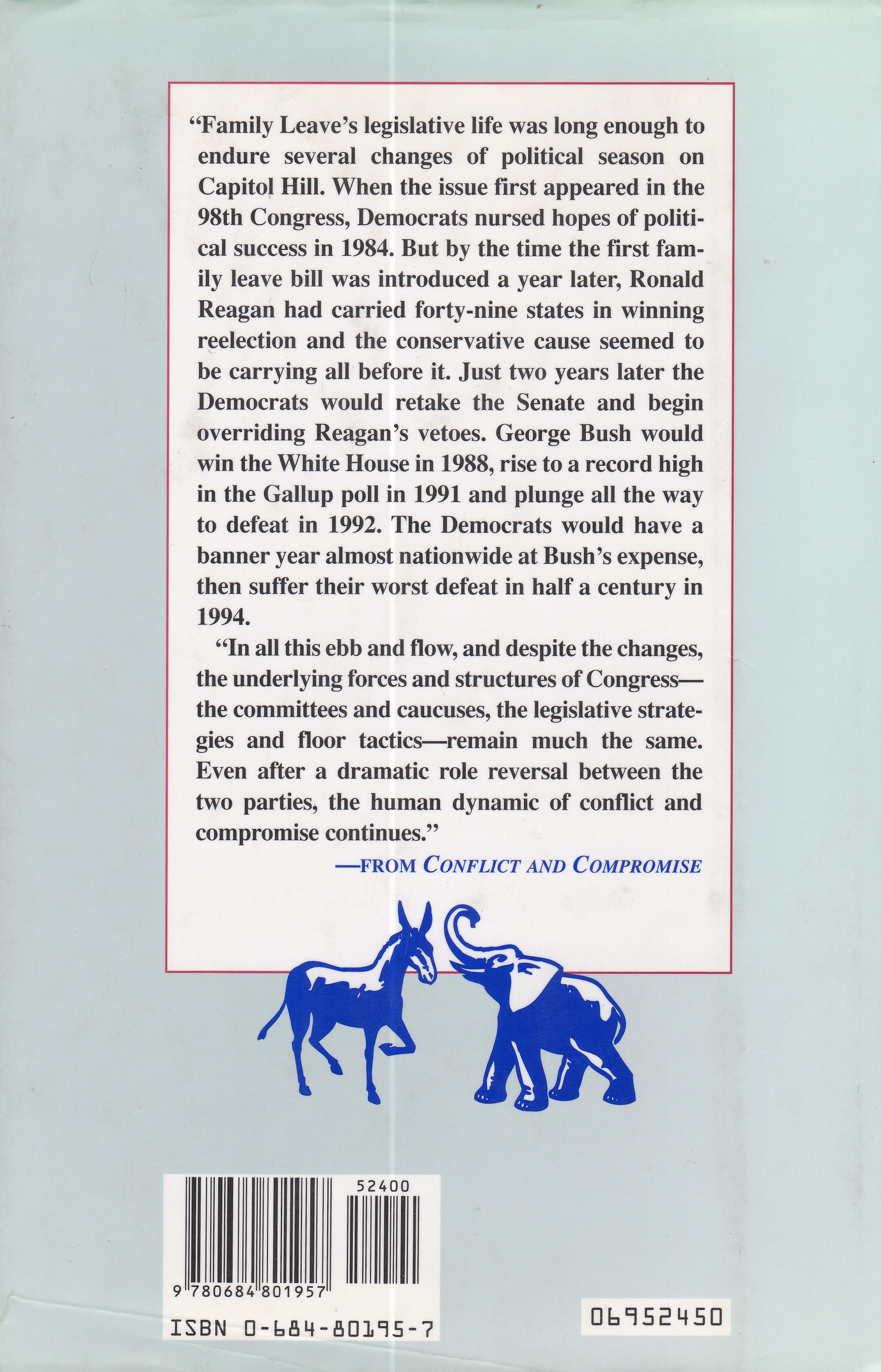 Conflict and Compromise : How Congress Makes the Law