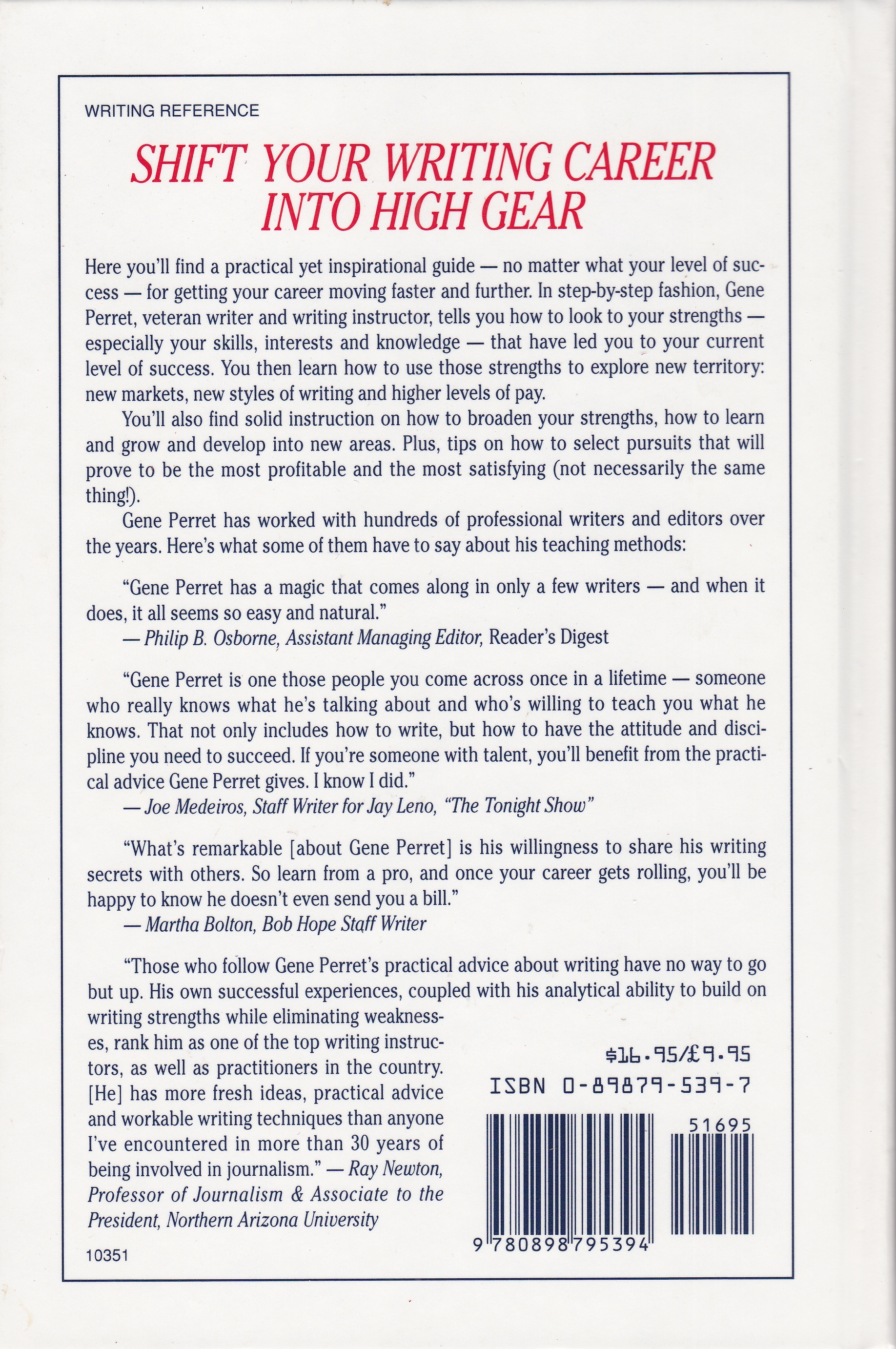 Image for Shift Your Writing Career Into High Gear Shift Your Writing Career Into High Gear