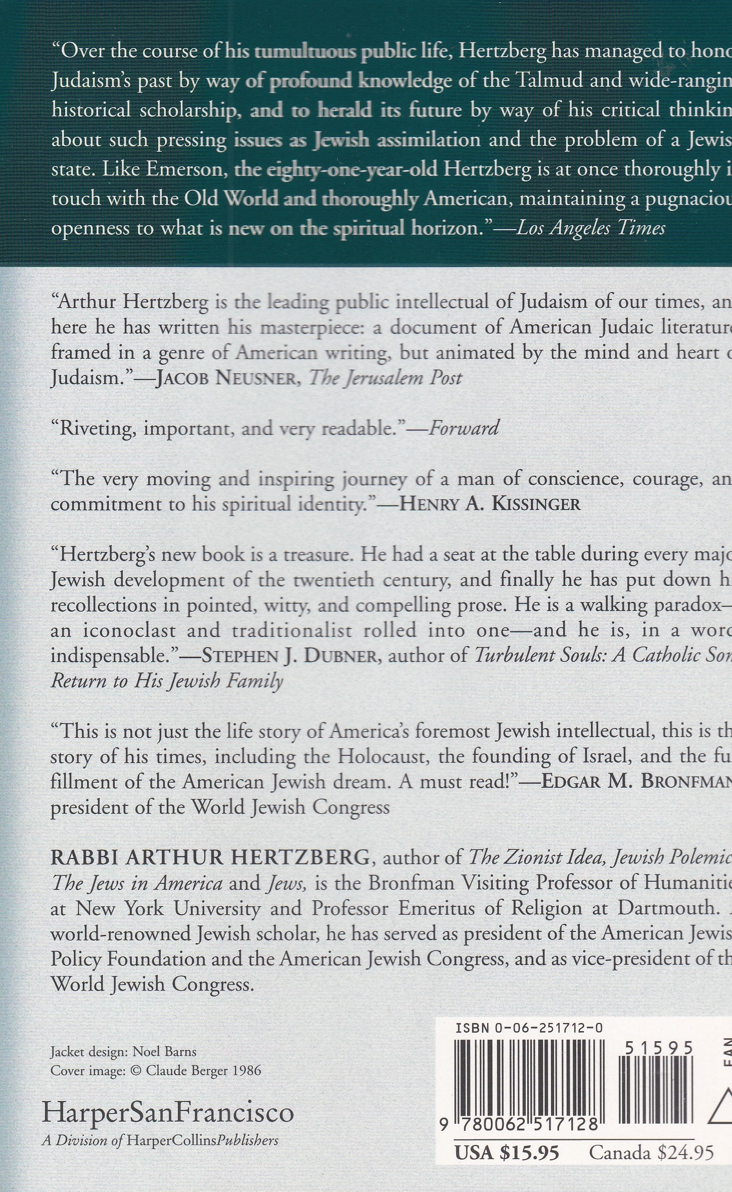 Image for A Jew in America : My Life and a People's Struggle for Identity A Jew in America : My Life and a People's Struggle for Identity