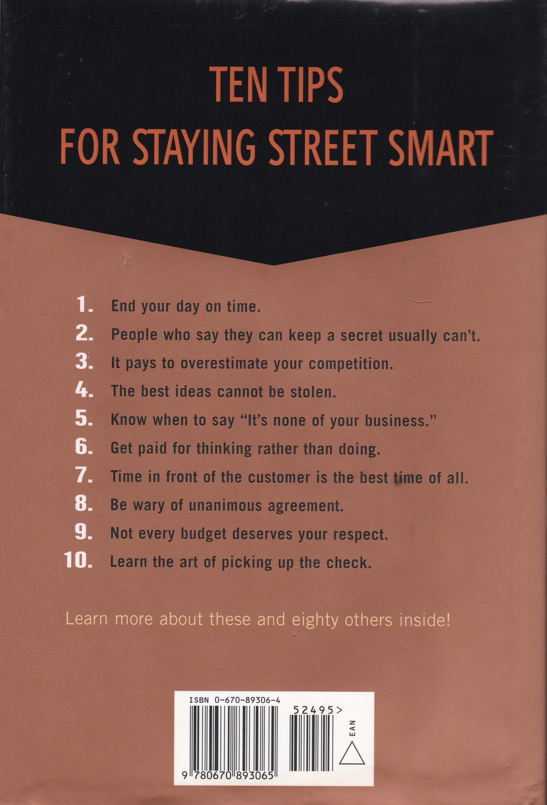 Staying Street Smart in the Internet Age : What Hasn't Changed About the Way We Do Business.