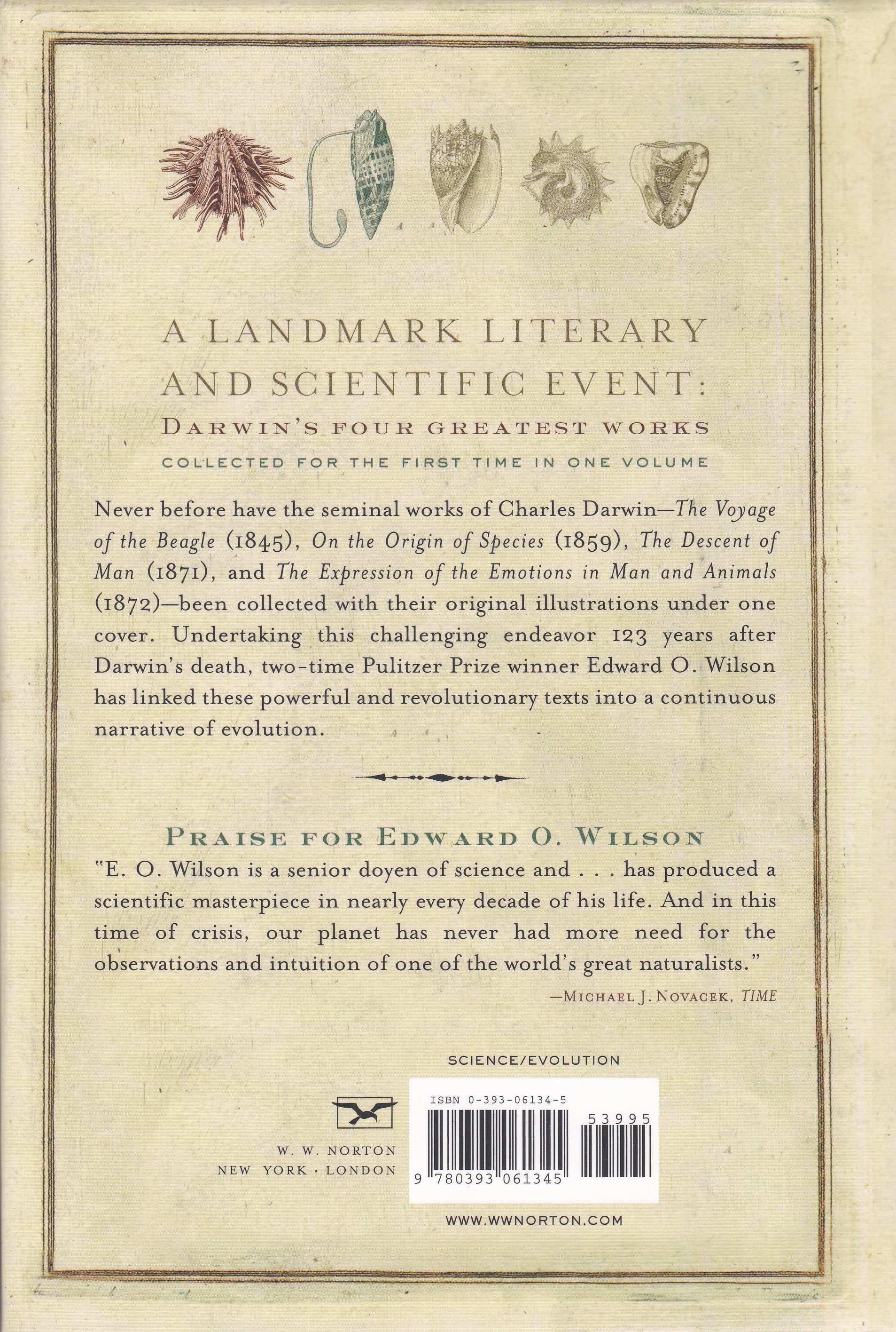 From So Simple a Beginning: Darwin's Four Great Books