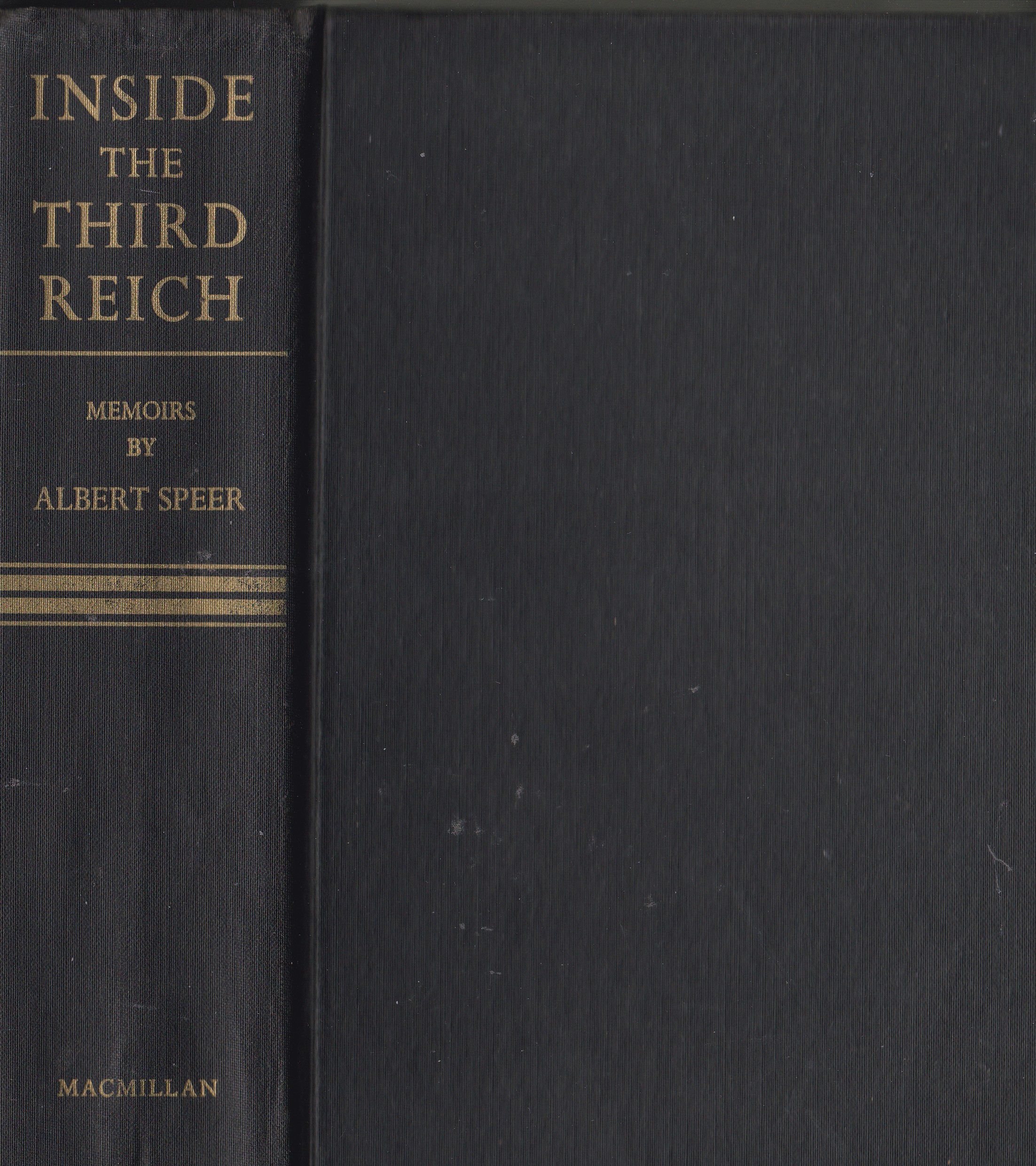 Inside the Third Reich : Memoirs