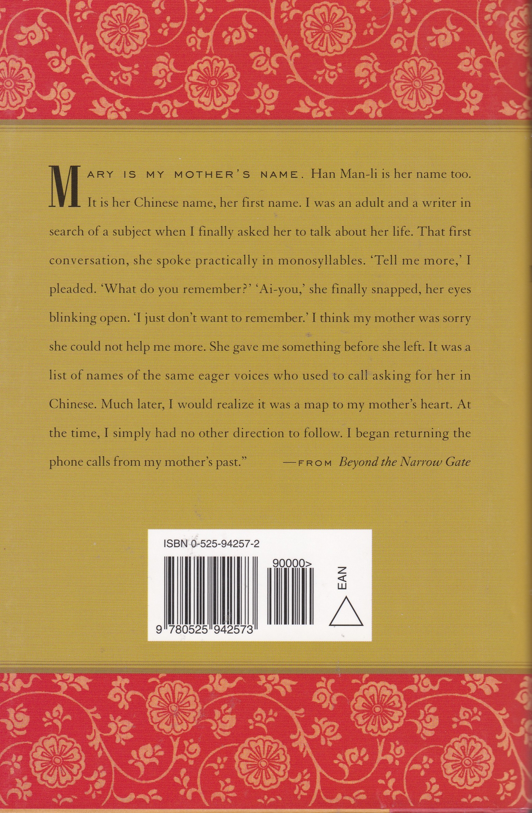 Beyond the Narrow Gate: The Journey of Four Chinese Women from the Middle Kingdom to Middle America