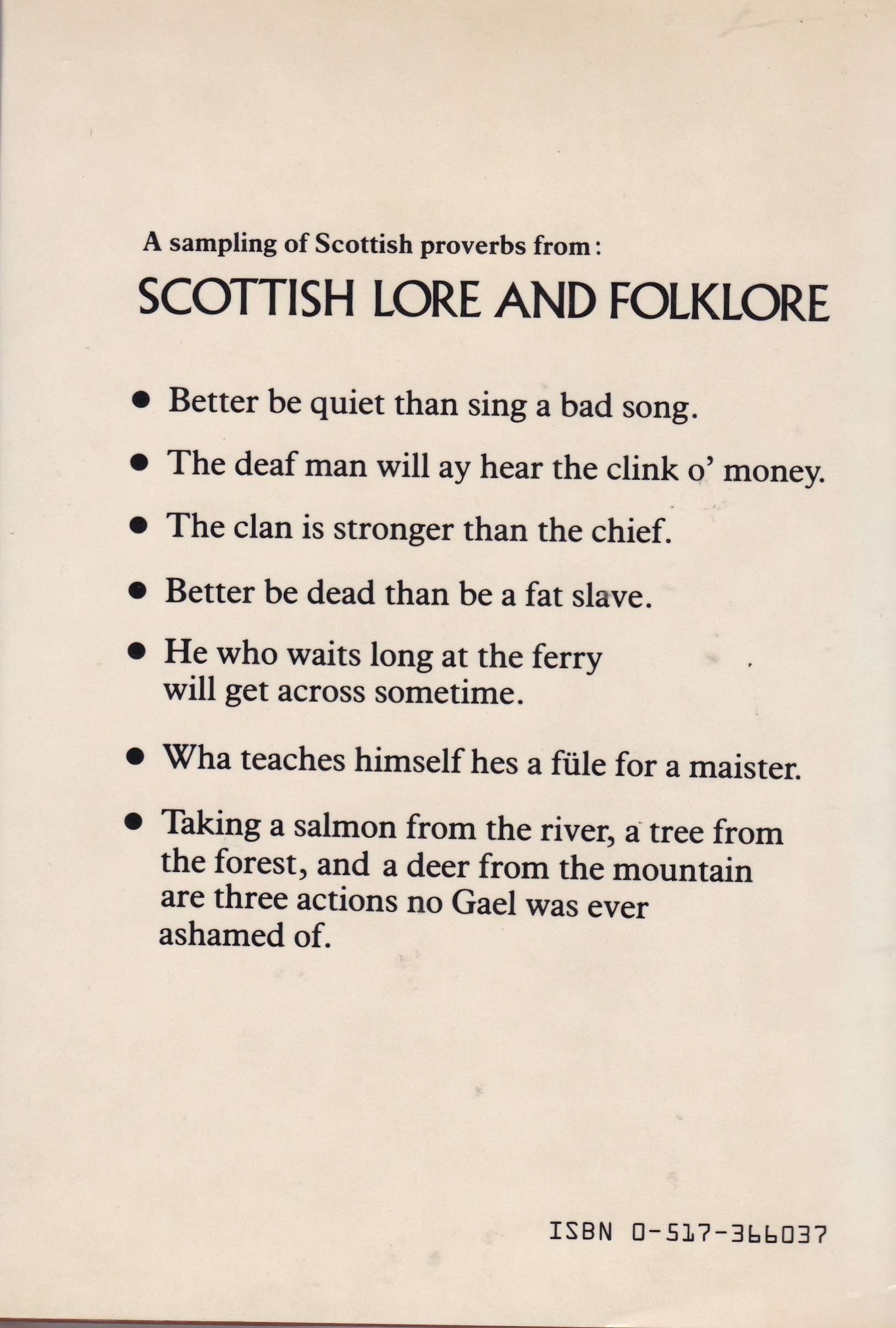 Scottish Lore And Folklore
