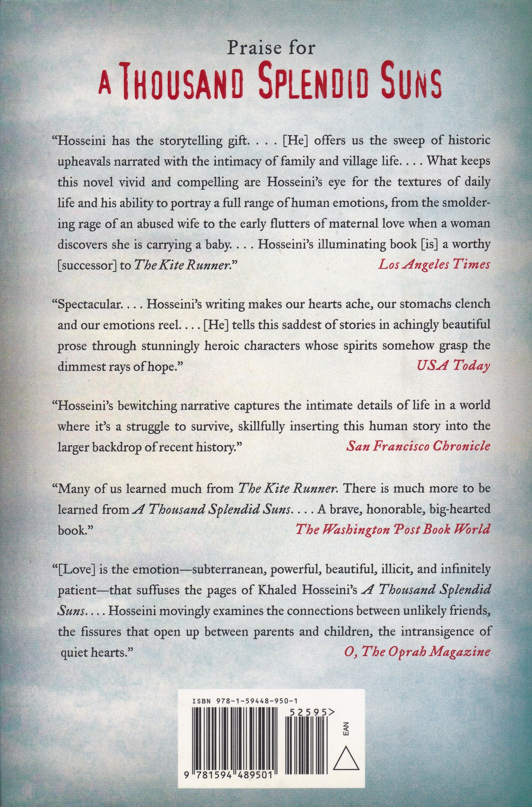 A Thousand Splendid Suns