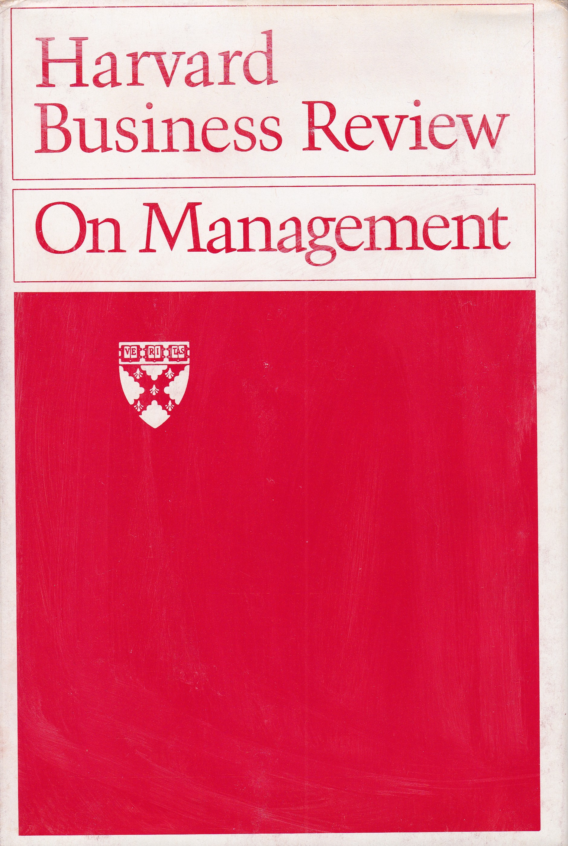 Harvard Business Review - On Management