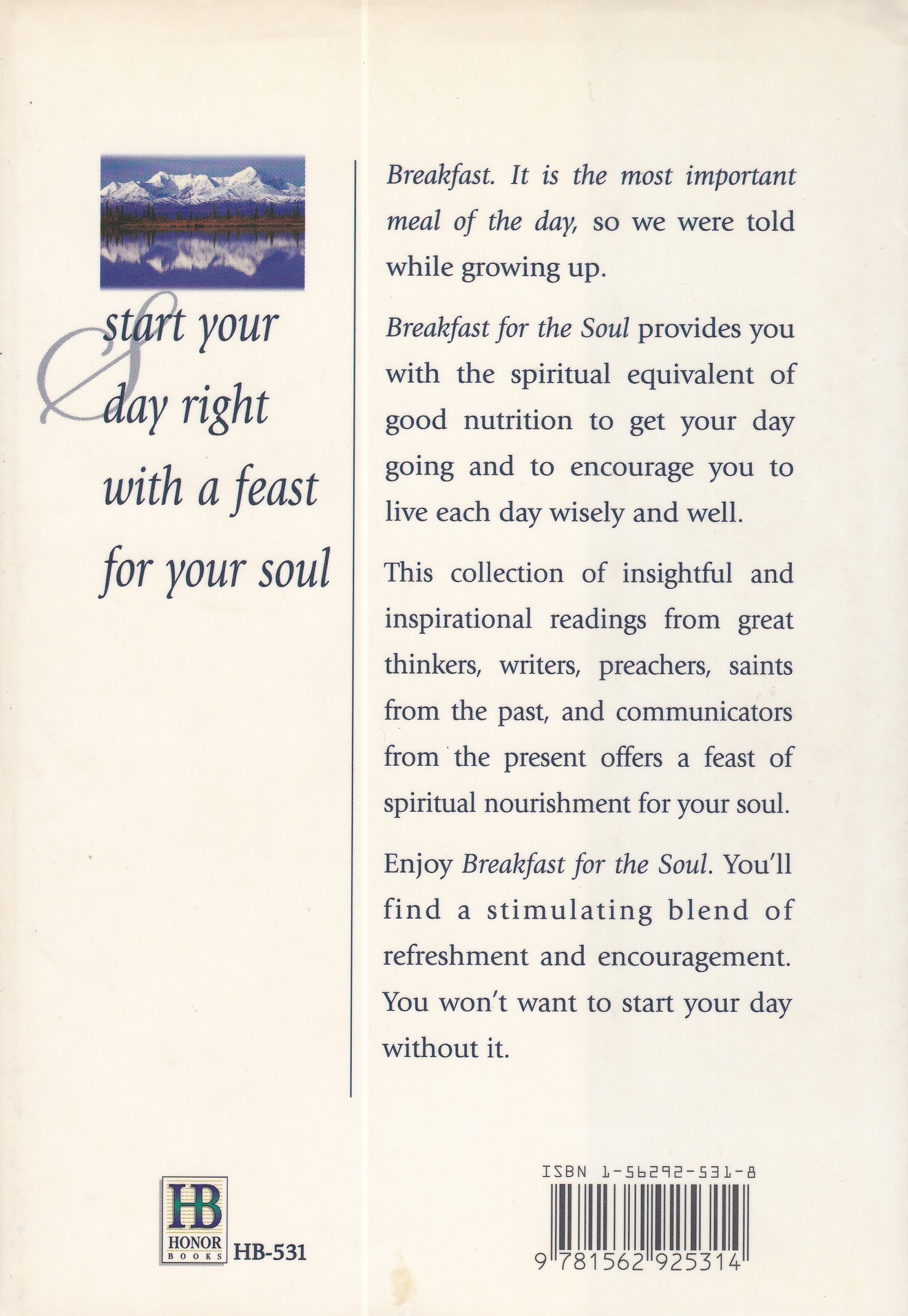 Breakfast for the Soul